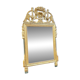 Miroir En Bois Et Stuc Doré D’époque Louis XVI XVIII Eme Siècle