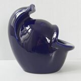 Cendrier baleine vintage 1960