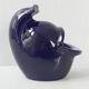 Cendrier baleine vintage 1960