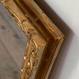 Vintage gilded wall mirror