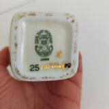 Vase Zsolnay Hungary numéroté vintage