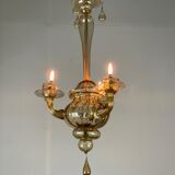 Venetian lantern made of murano glass
