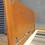 Bow Wood bed 190x80 Daybed Steiner 1950