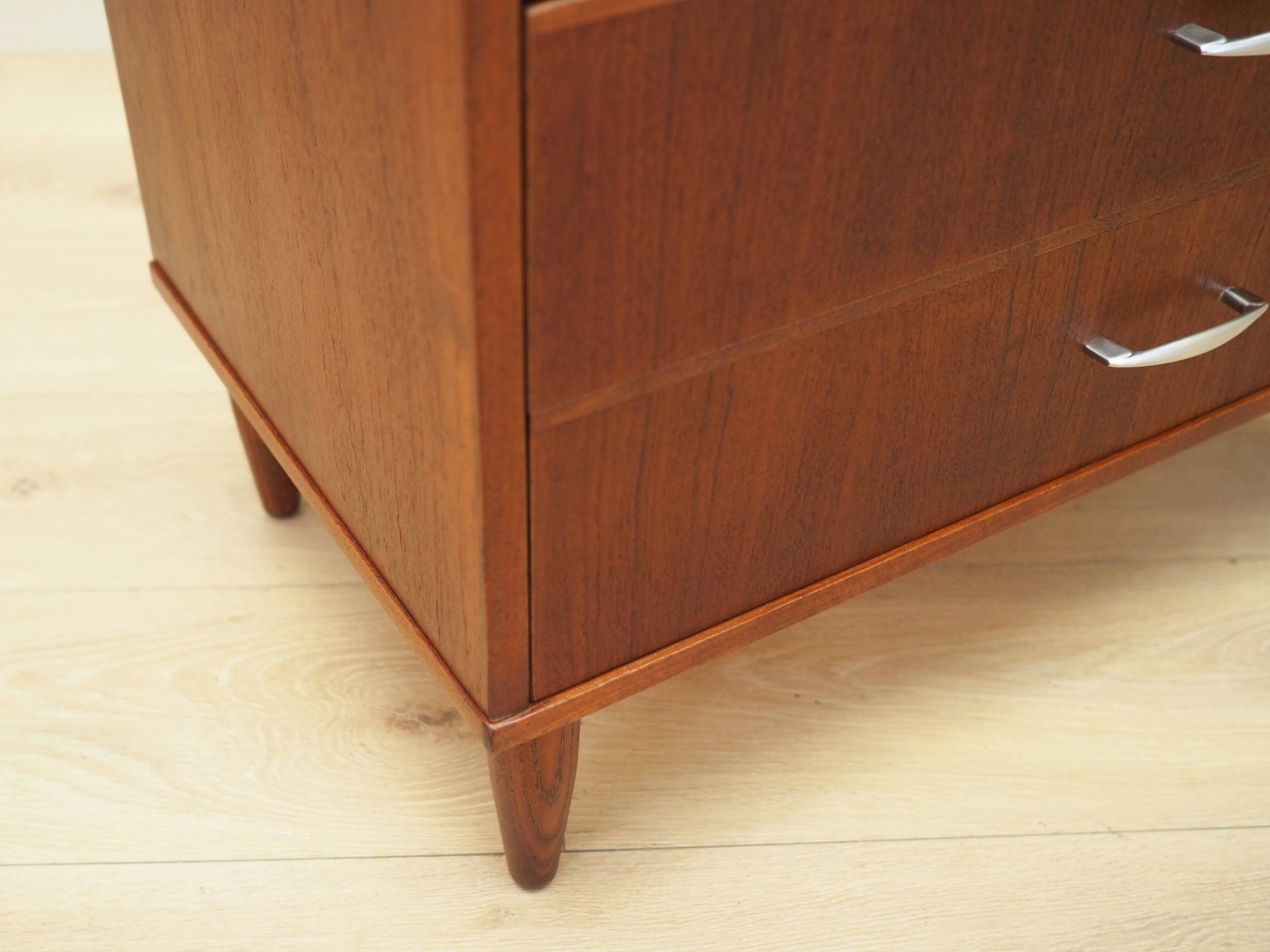 Teak chest of drawers, Danish design, 1970s, production: Denmark
