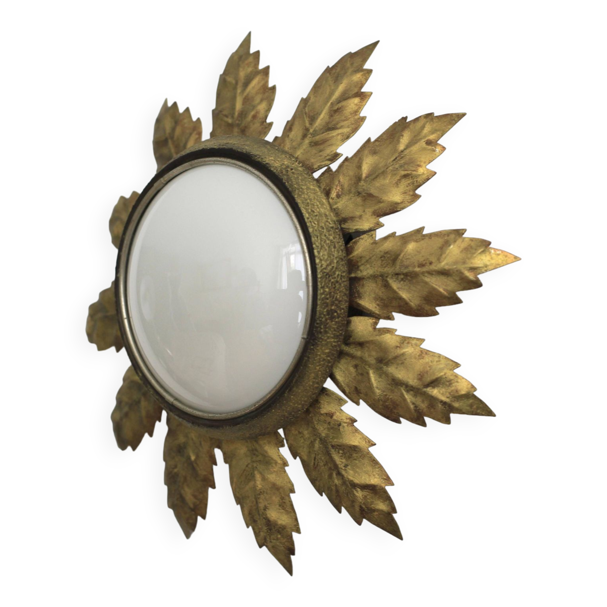 Gold wall light 30cm x 30xm