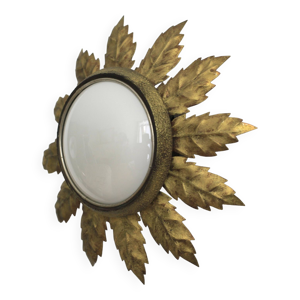 applique murale doré