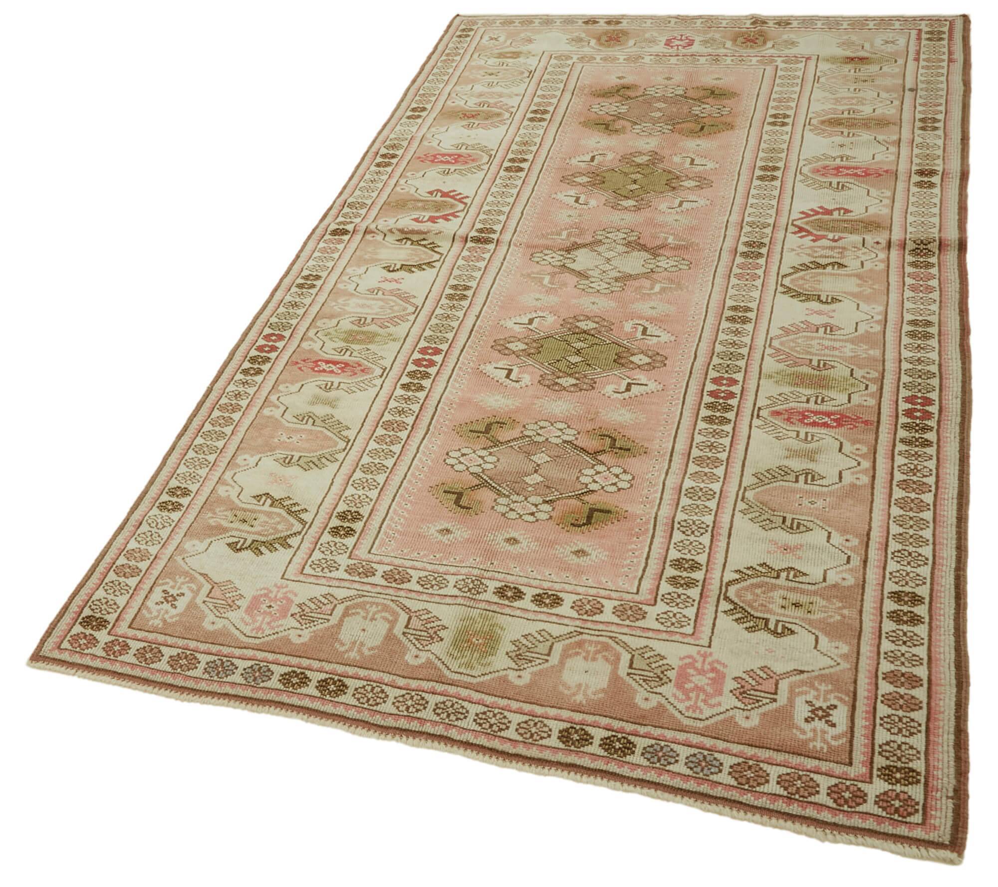 Turkish Vintage Anatolian Rug 130 cm x 238 cm