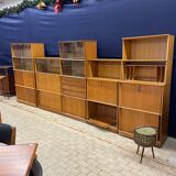 Vintage Oscar secretary bookcase