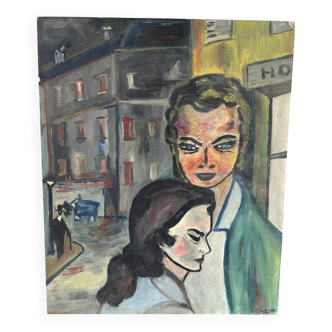 Portrait of a couple, 1960