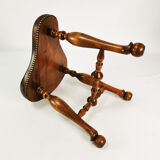 Tabouret victorien, Espagne, 19ème siècle.