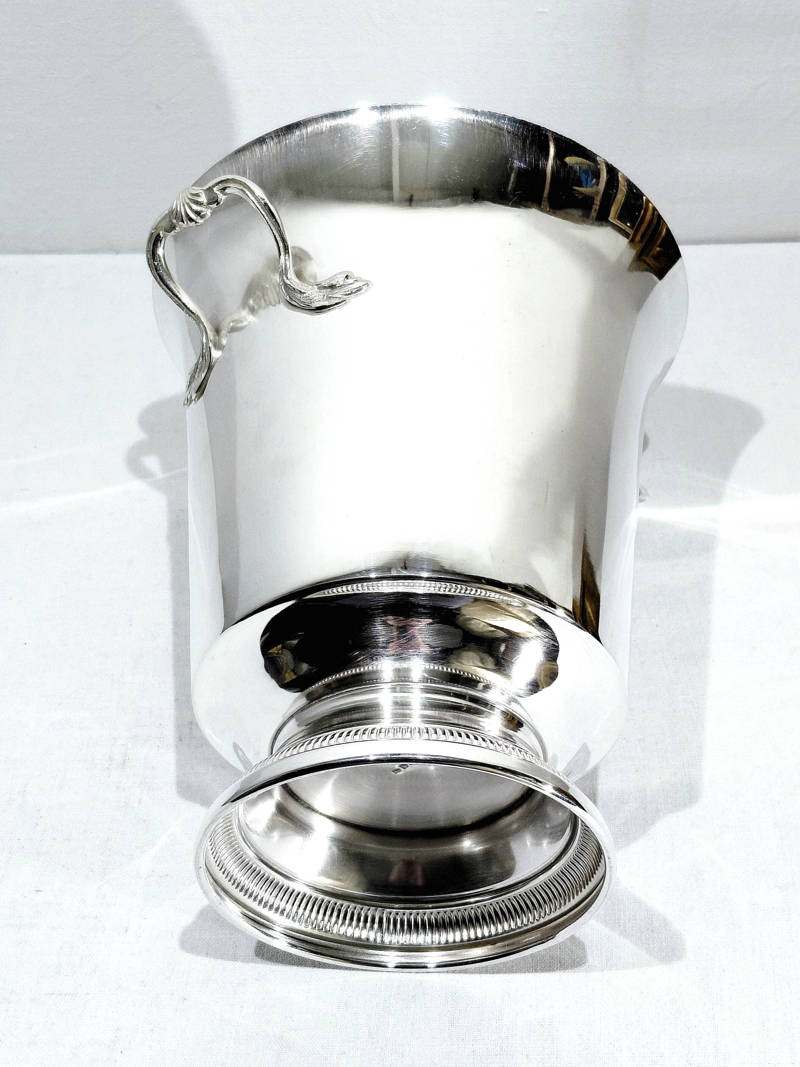 Medici silver-plated champagne bucket