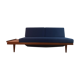 Norwegian daybed sofa teak and fabric by ekornes, 1960s
