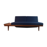 Norwegian daybed sofa teak and fabric by ekornes, 1960s