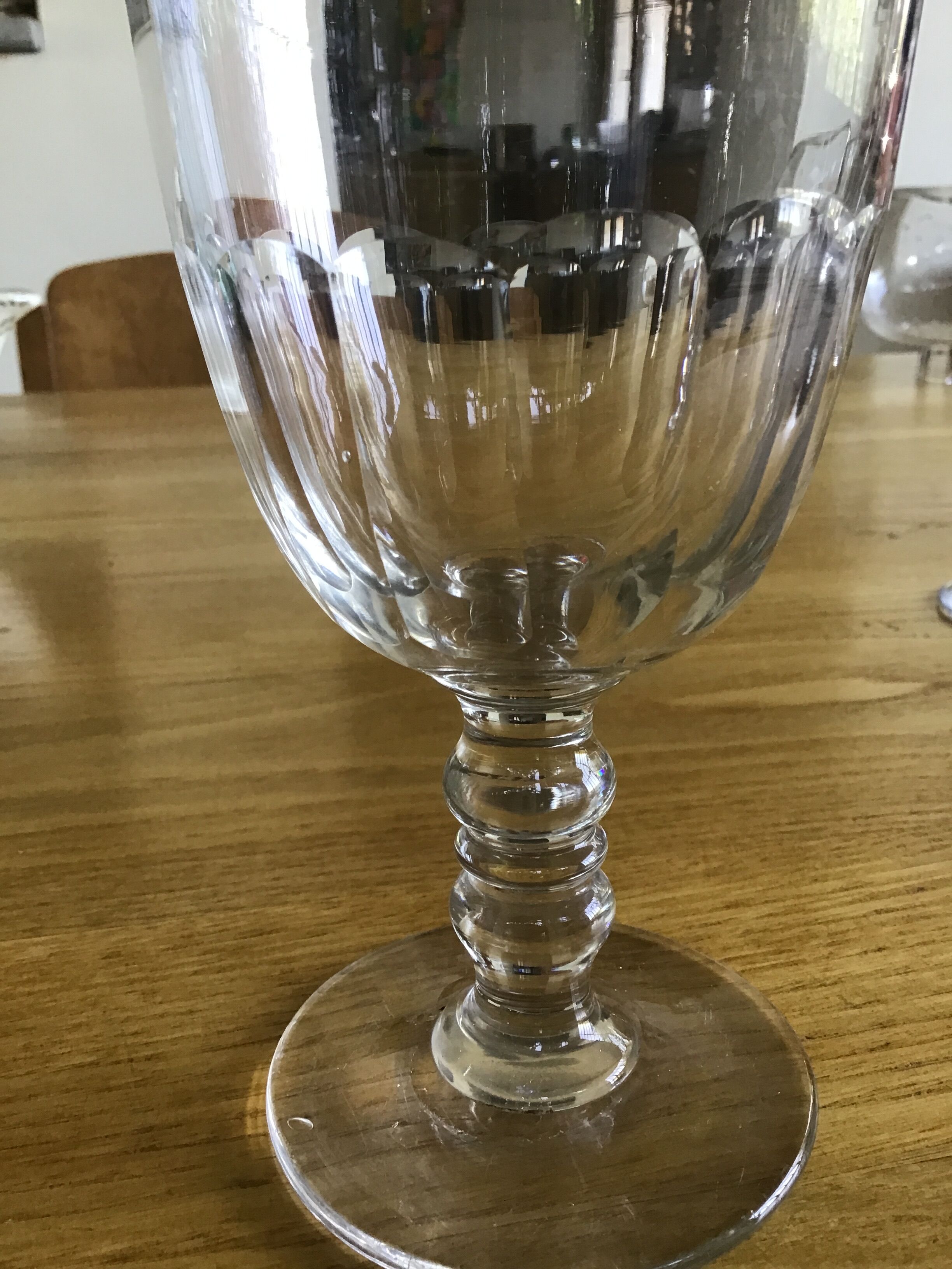 Old mirabeau crystal glass