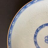 Chinese plate inspired by the blue Family East India Company, mid-19th century