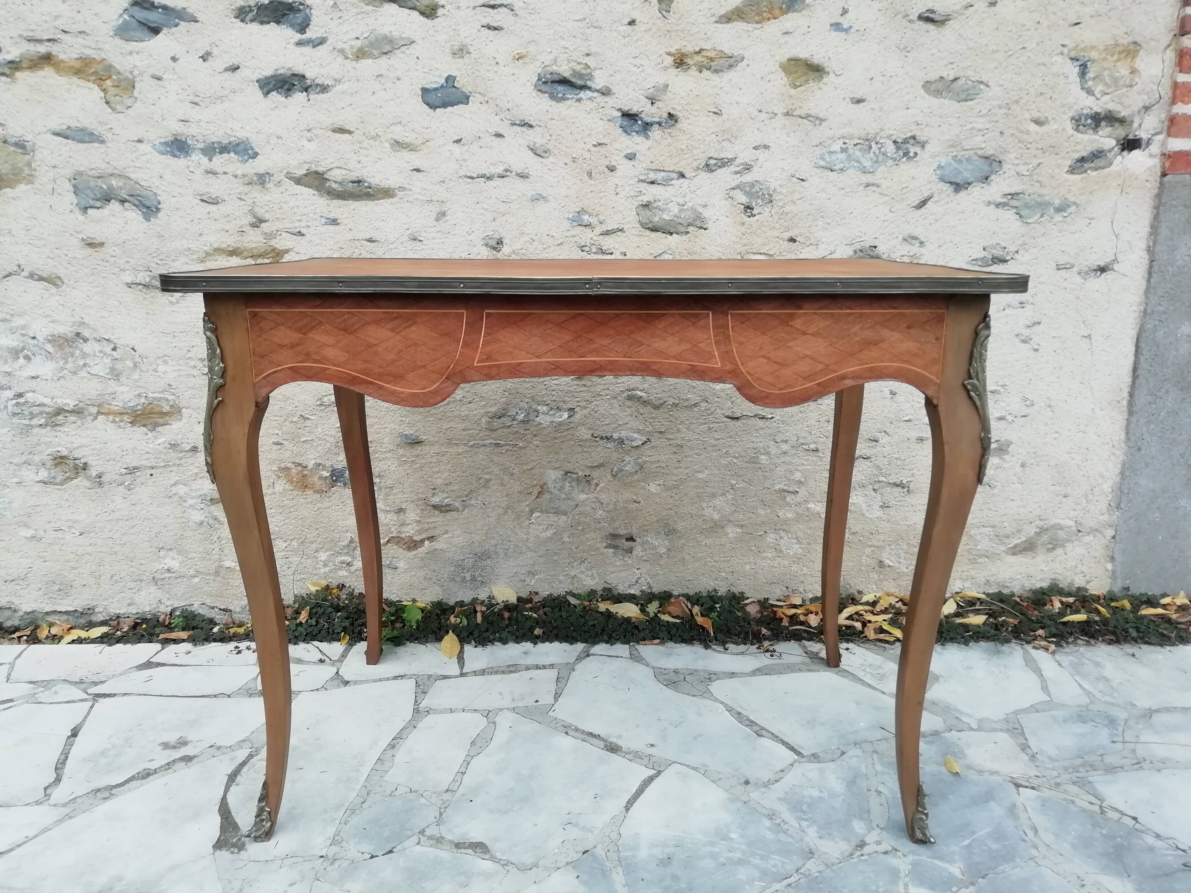 Louis XV style flat desk