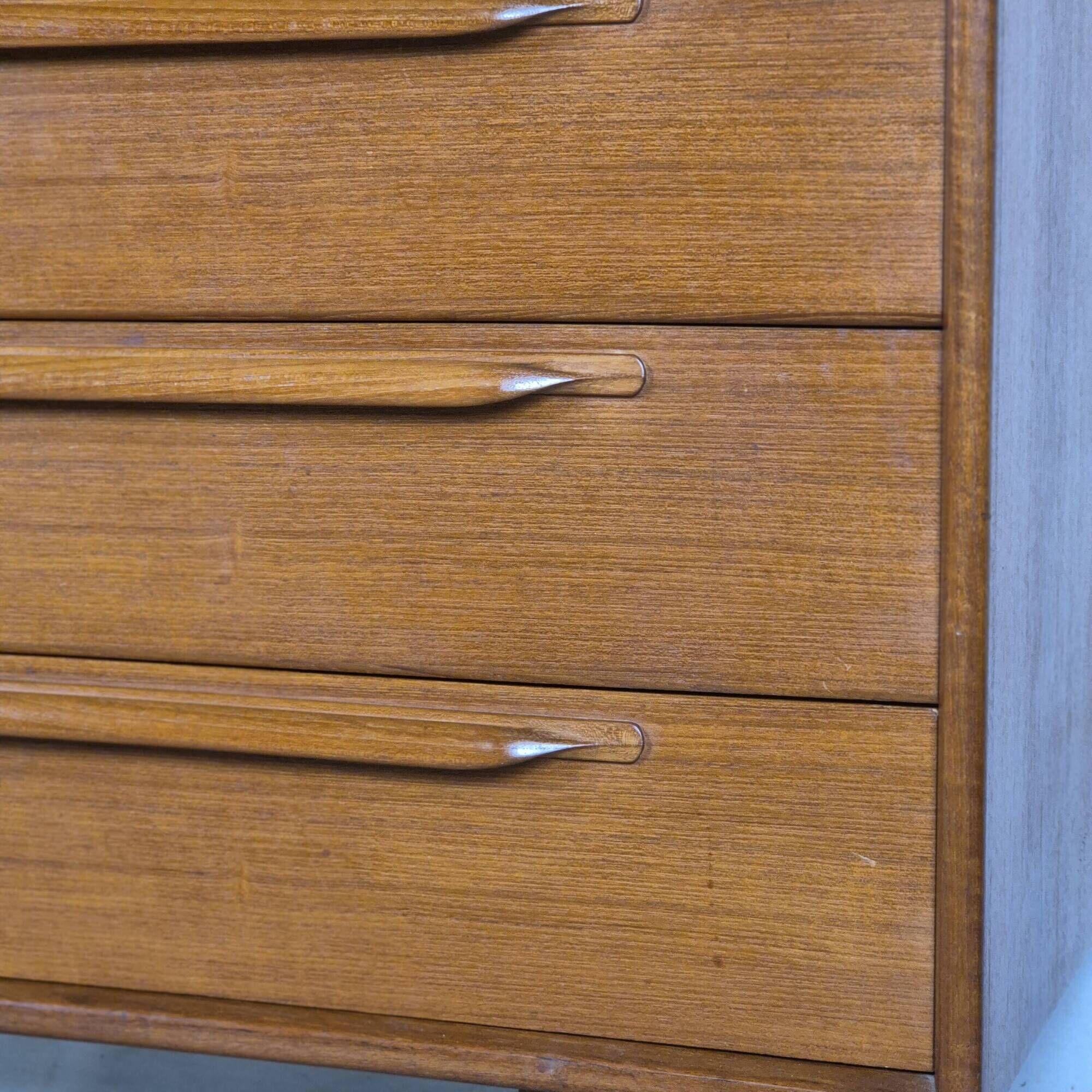 Heinrich Riestenpatt German design vintage sideboard from the 60s