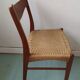 Danish Scandinavian chair in teak and rope GS 60