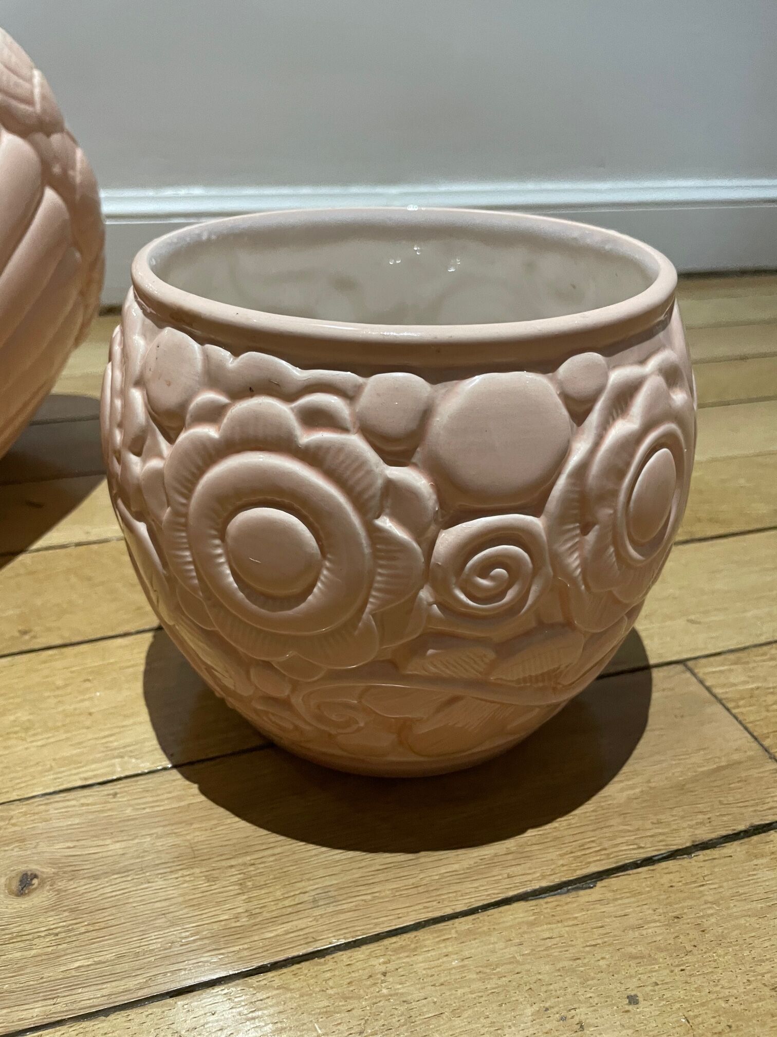 Pair of pot covers in saint clément ceramic