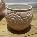 Pair of pot covers in saint clément ceramic