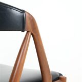 Schou Andersen Møbelfabrik / Kai Kristiansen Type 31 chair / teak / skai / Mid Century Danish Modern Design / 1950s / 1960s
