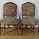 Louis XV style living room in walnut – 1920
