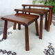 Brutalist nesting tables