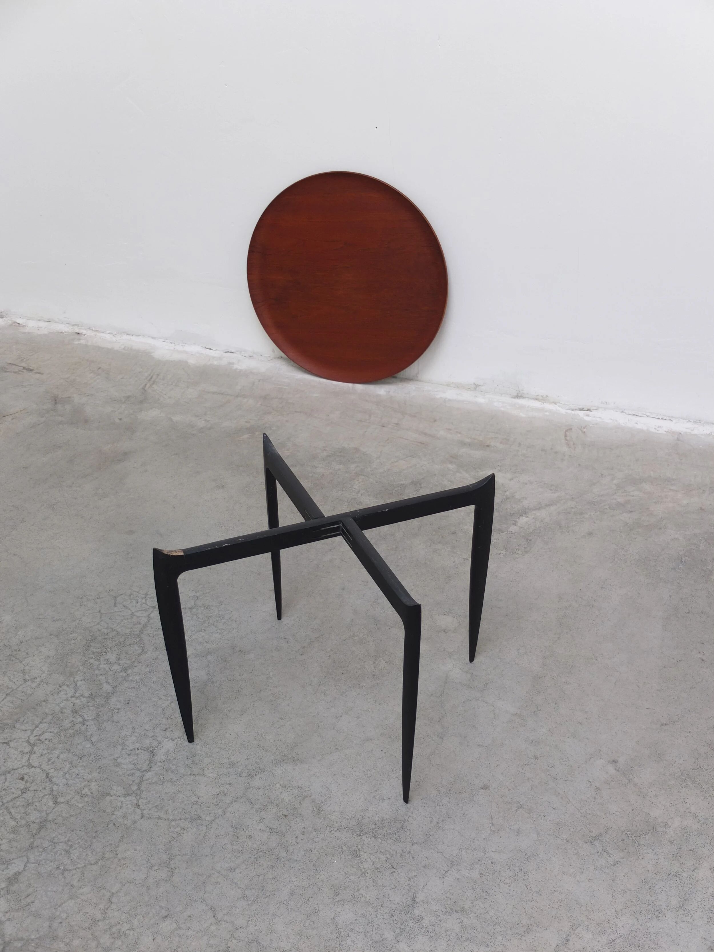 Rare tray table by Engholm & Willumsen for Fritz Hansen, 1963
