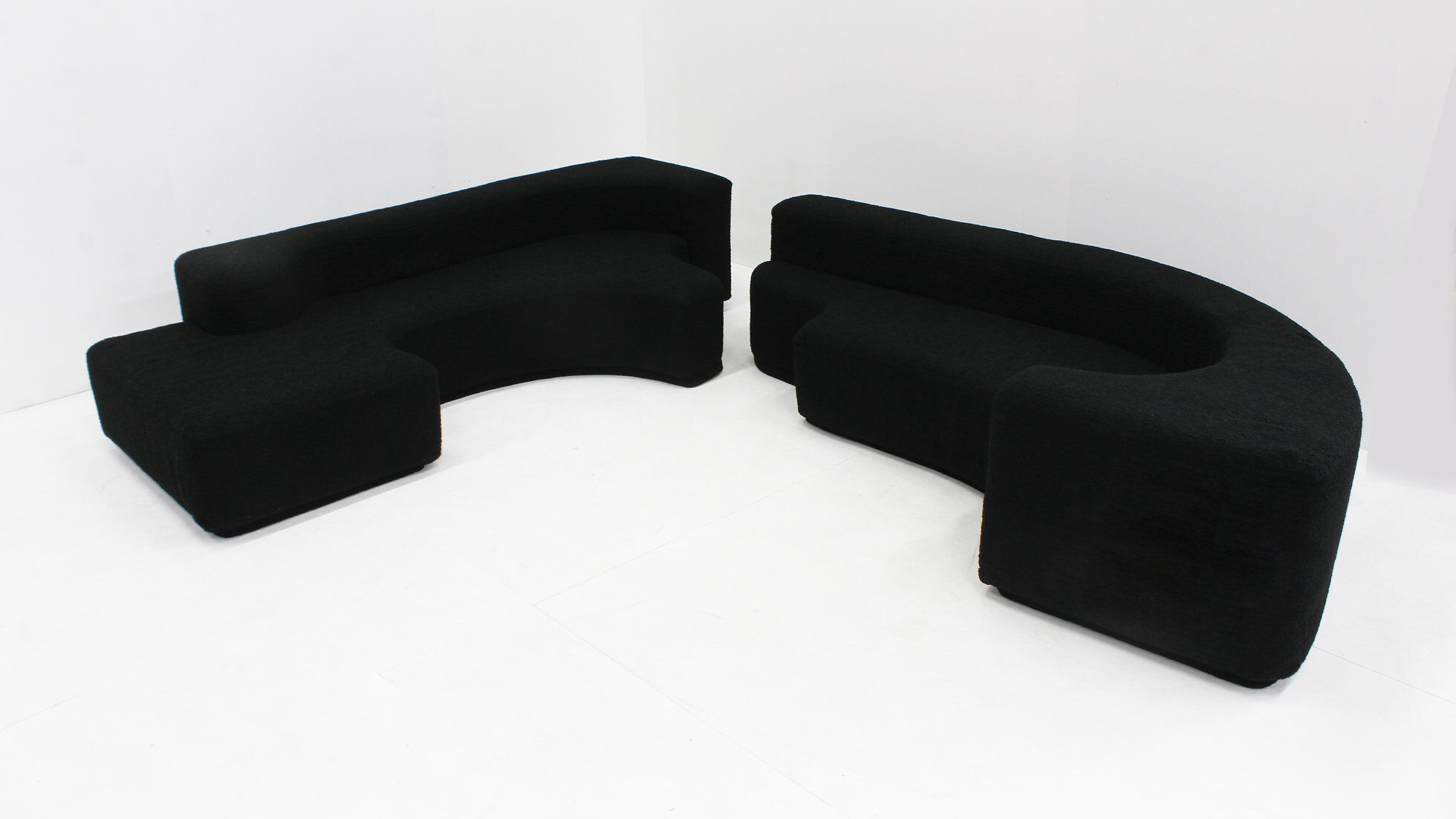 Vintage Lara modular sofa designed by Pamio, Toso and Massari for Stilwood 1968