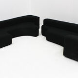 Vintage Lara modular sofa designed by Pamio, Toso and Massari for Stilwood 1968