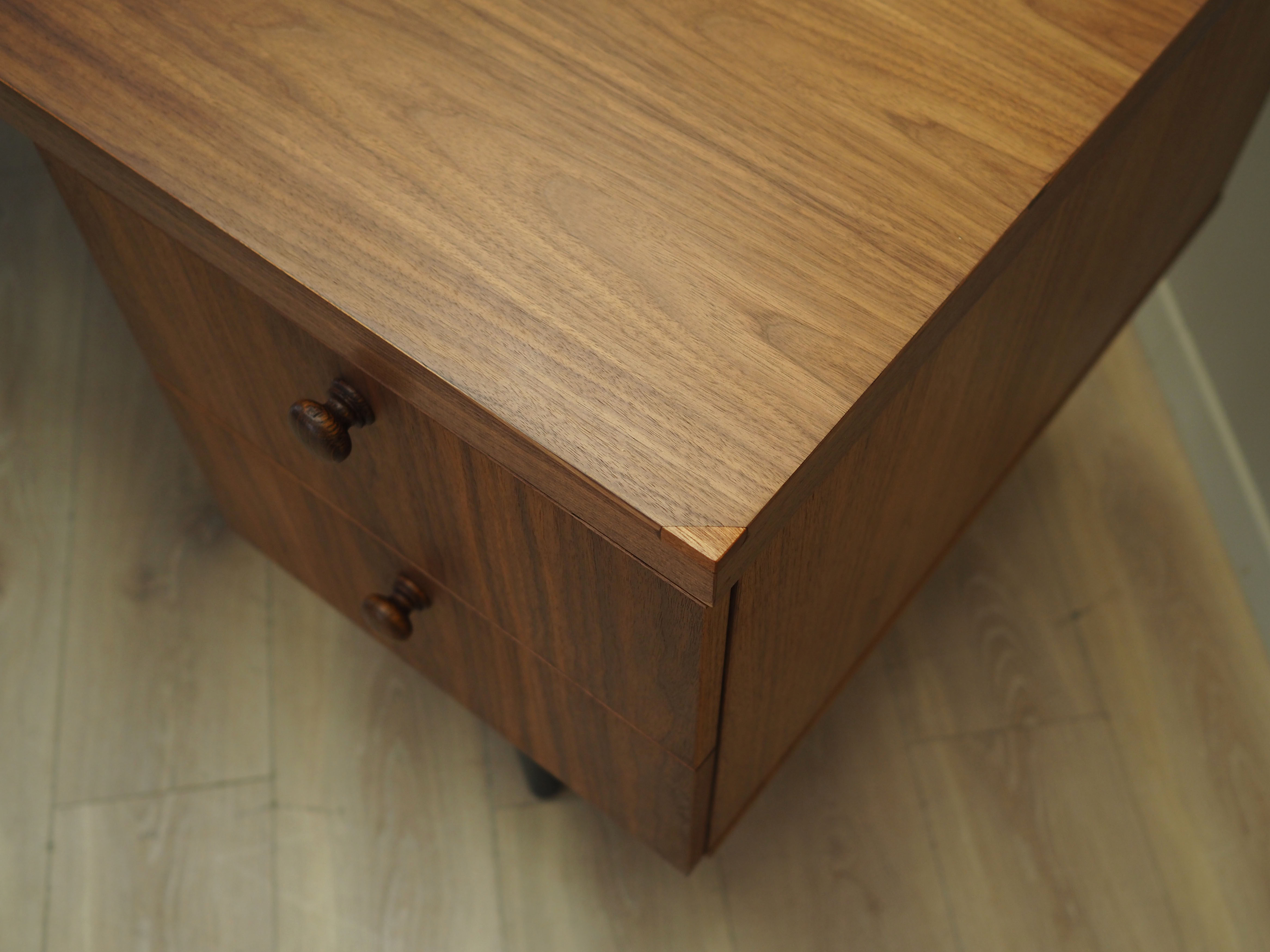 Walnut desk, Danish design, 1990s, production: Denmark