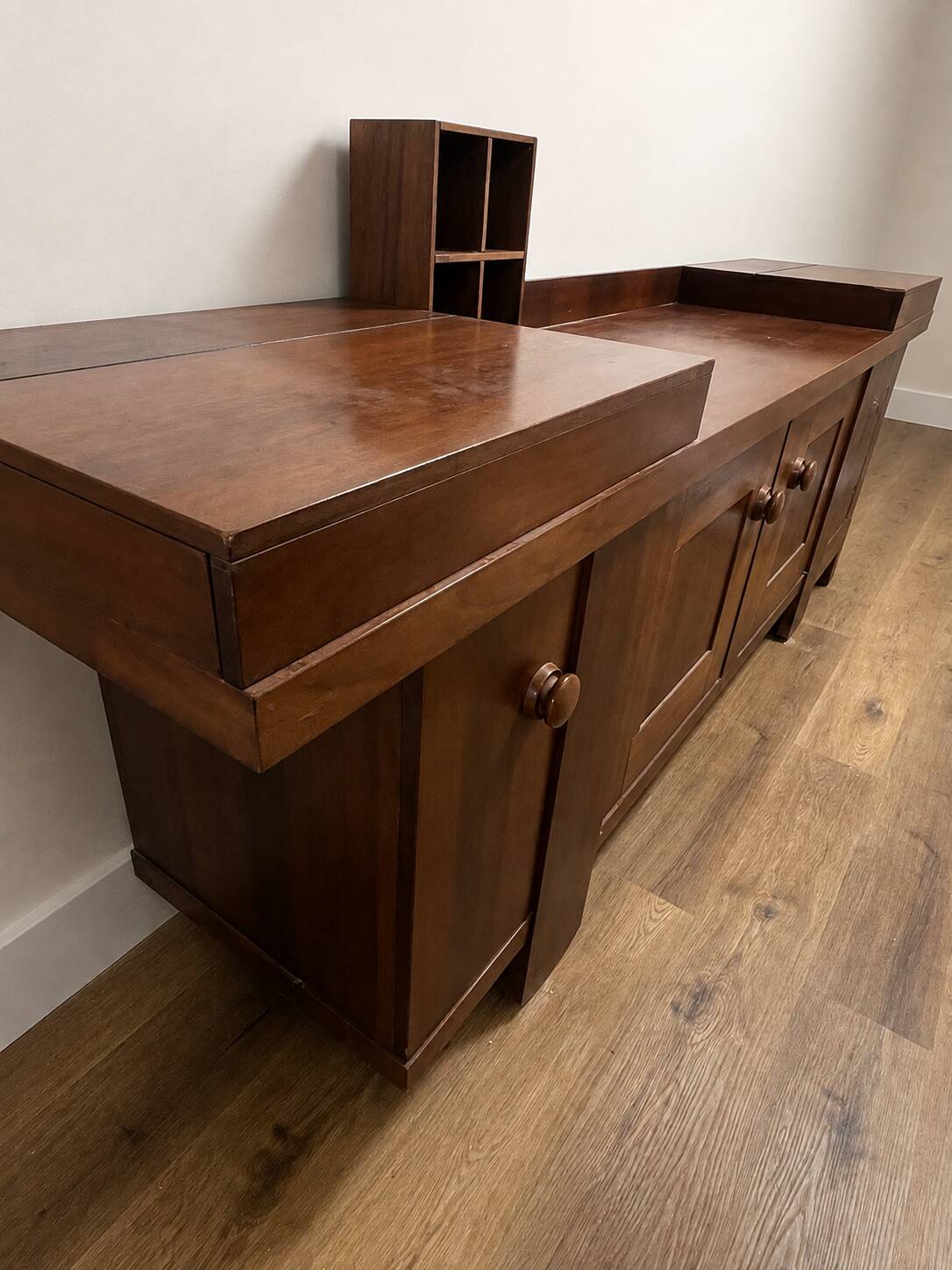 Bernini credenza, in the style of Silvio Coppola.