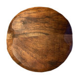 Produit BHV Plateau de bois brut taillé à la gouge 1970