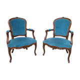Pair of armchairs from the Louis XV period