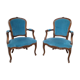 Paire de fauteuils d'epoque Louis XV