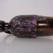 Purple & Gold Lava 321/3 Ceramic Vase from Ruscha, 1960s