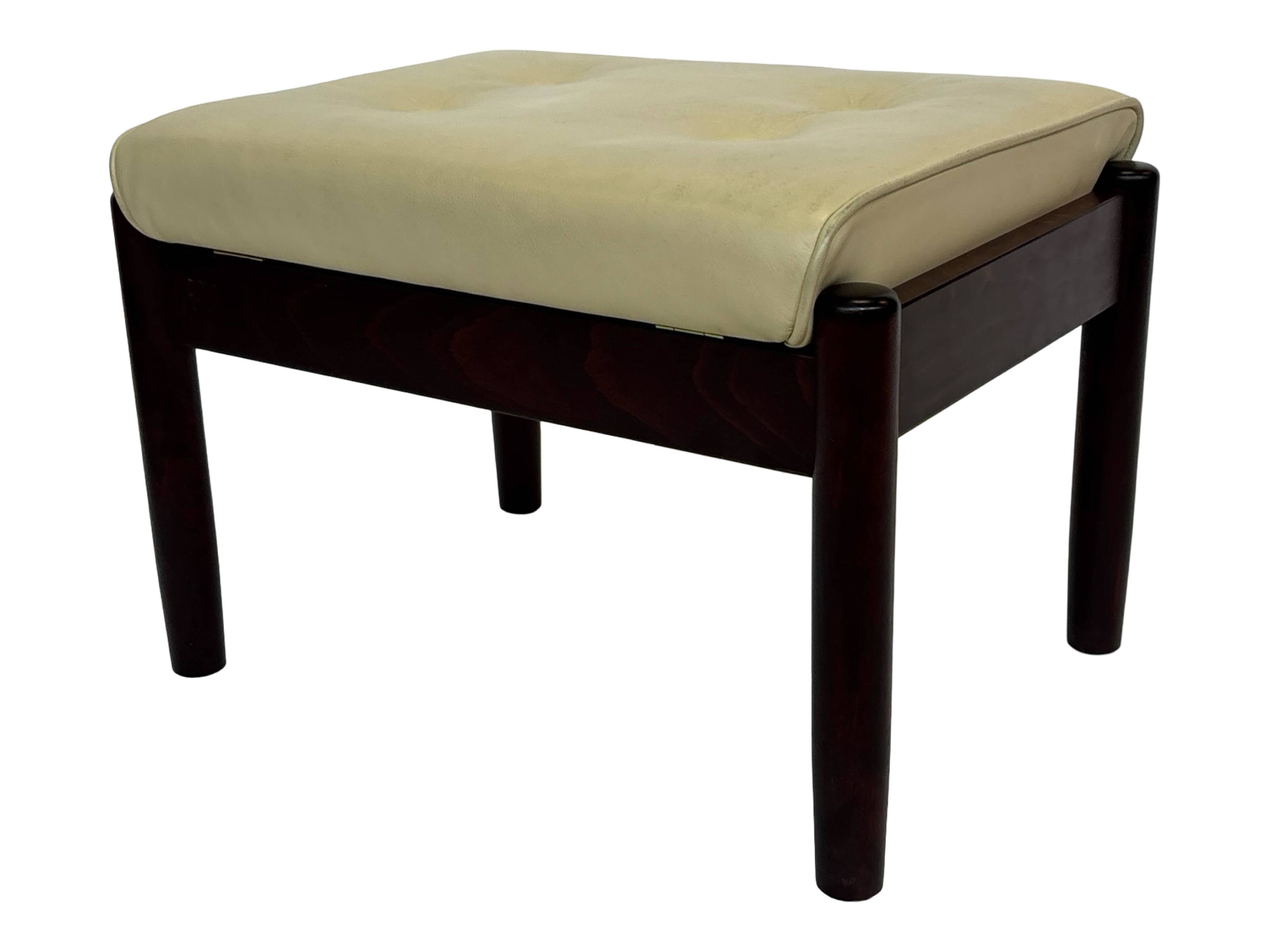 Vintage Farstrup Danish Design Footrest Footstool Ottoman