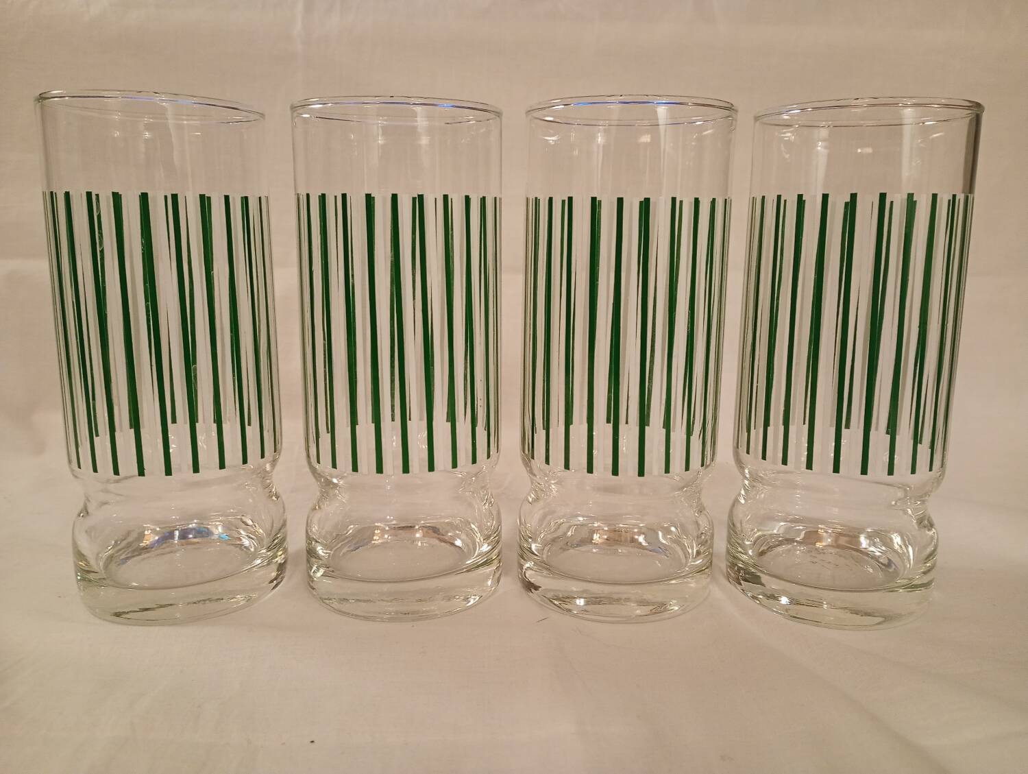 Large glasses for orangeade