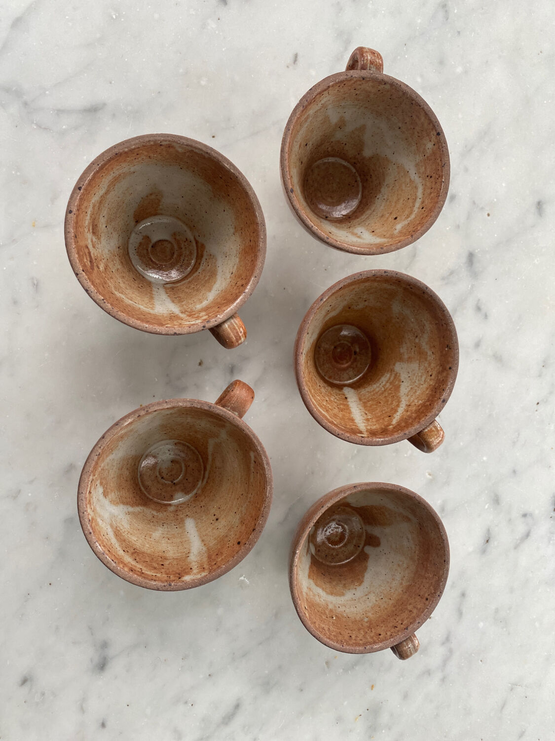 Selency x bhv 5 stoneware cups