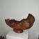 70s olive wood monoxyl cup