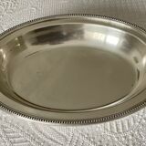 Dish Christofle vegetable silver metal