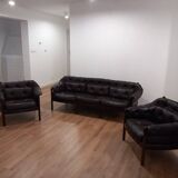 Sofa and 2 armchairs set by Arne Norell Sweden 1960s