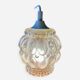 Vintage bubble glass pendant light