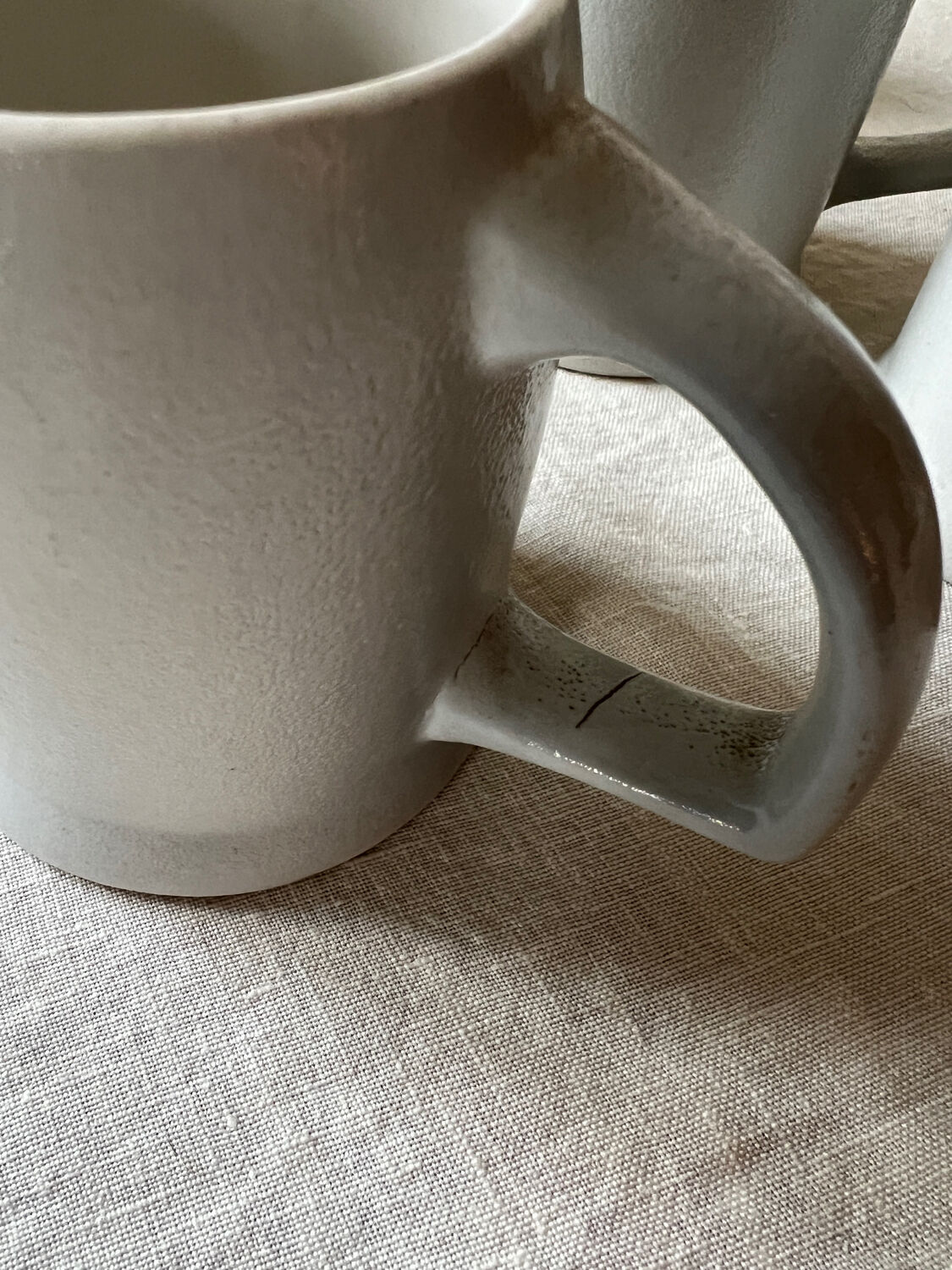 Beer mugs in Alsace stoneware