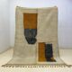 Handmade natural pure wool rug