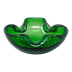 1960s Gorgeous Large Green Ashtray or Catchall by Flavio Poli for Seguso. M