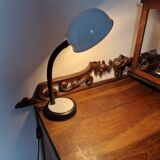 Black and white vintage desk lamp