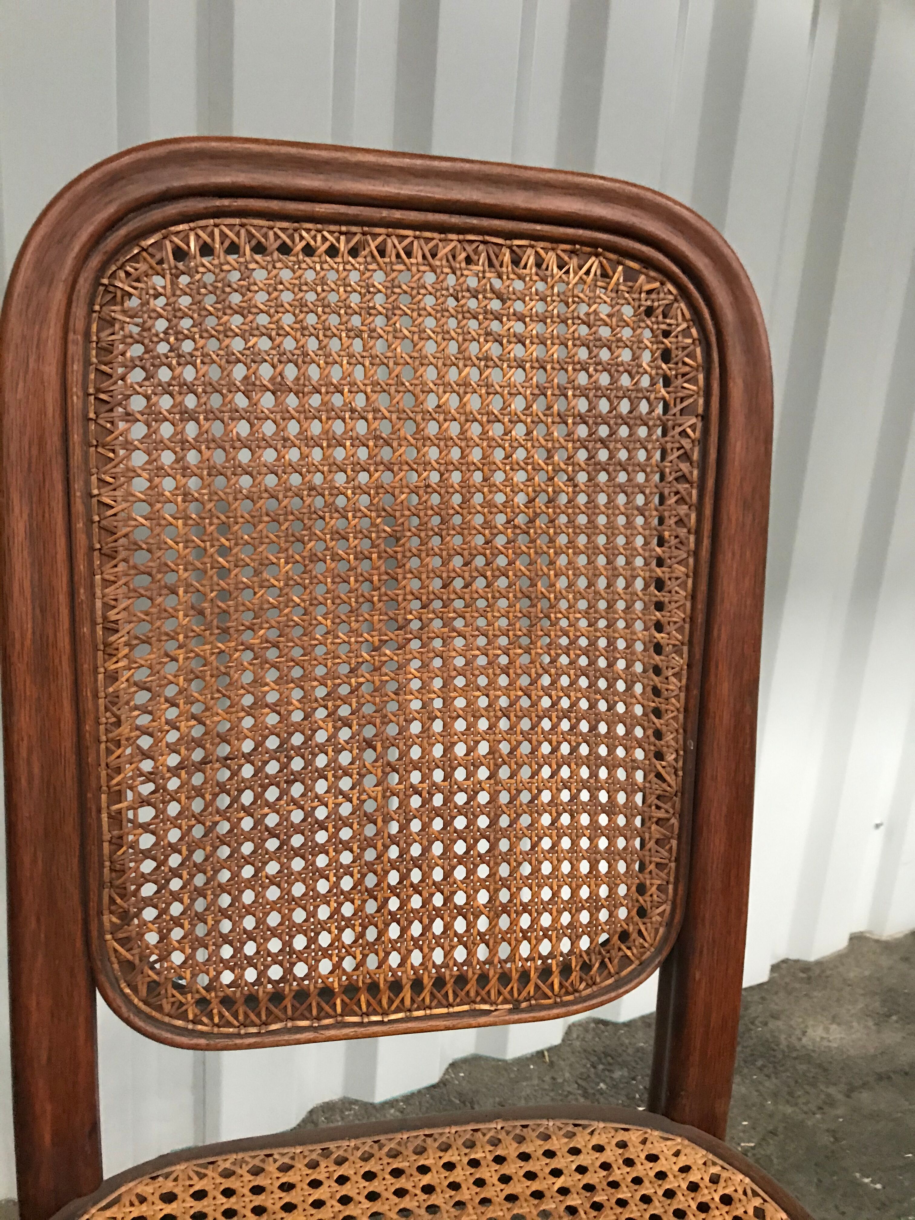 Set of 8 chairs stamped Thonet, model n32 1899