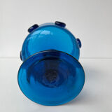 Blown glass vase from the 1970s