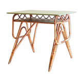 Rattan table